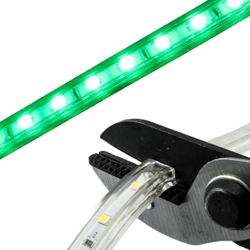 Tira LED verde 120V alta salida 5 metros corte personalizado miniatura 2