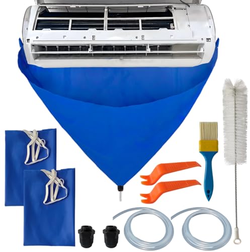 Ajqxh 8Pcs Mini Split Ac Cleaning Kit, Air Conditioner Cleaning