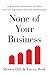 None of Your Business: A Winning Approach to Turn Service Providers into Entrepreneurs
