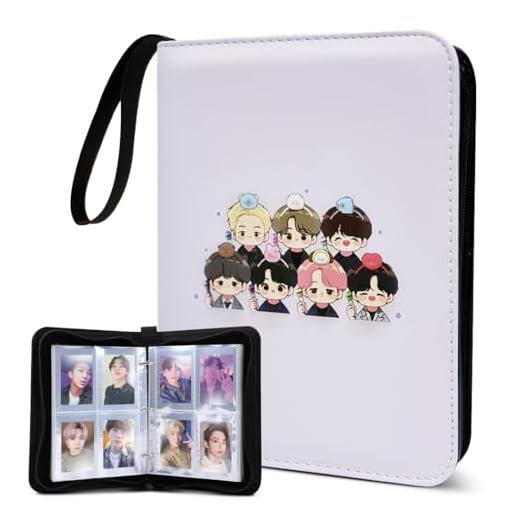 Cute Photocard Binder 400 Pockets Photocard Holder Book Photo Album for Lomo Cards