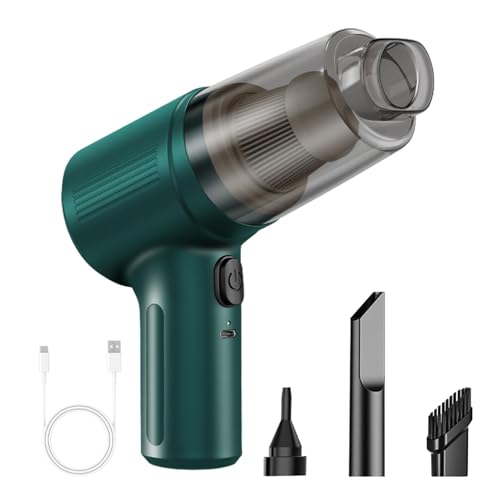 Eoixuqba Aspirateur sans Fil pour Voiture,Aspirateur de Voiture Haute Puissance - Aspirateur à Main sans Fil Multifonctionnel Aspirateur de Voiture sans Fil,Aspirateur portatif sans Fil de véhicule