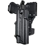 Pro Competition Holster fits Staccato XC w/SureFire X300 (Black, Right-Hand Draw)