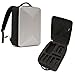 Produktbild BeisDirect Rucksack für DJI MAVIC 3 Universal Hartschalen-Rucksack kompatibel mit DJI MAVIC 3/MAVIC 3 Classic/RC N1 Fernbedienung/RC PRO Fernbedienung/RC Fernbedienung Organizer Fall, silber,