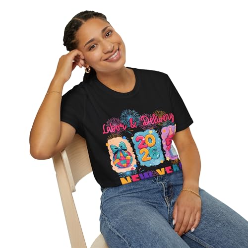 T-shirt Graphique Unisexe L&D - Haut Maternité Confort