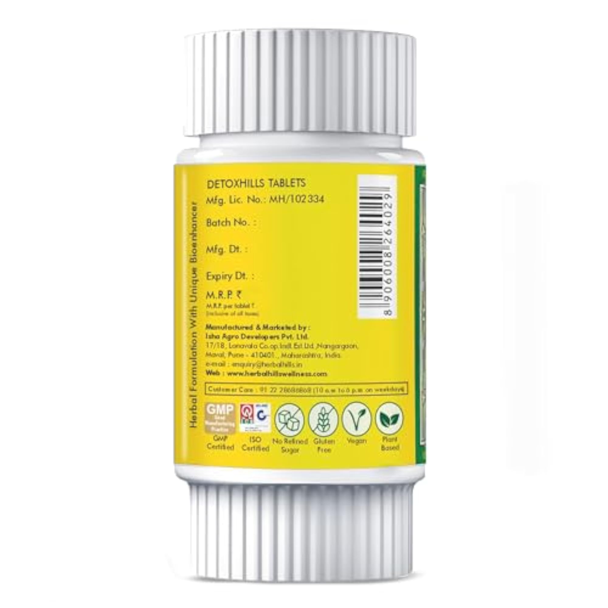 Detoxhills - 60 Detox Tablets