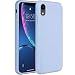 Miracase Liquid Silicone Case Compatible with iPhone XR 6.1 inch (2018), Gel Rubber Full Body Protection Shockproof Cover Case Drop Protection Case (Clove Purple)