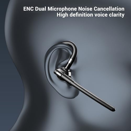Diyeeni Auricular Bluetooth Inalámbrico con Micrófono miniatura 4