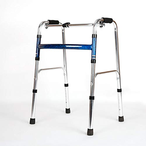 Wheelchair, 高齢者用歩行器滑車 厚手アルミ製 四本足杖 身体障害者用 高齢者用歩行器 歩行器 軽量 折りたたみ式 調節可能 歩行器 運転 医療用