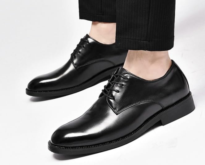 Men's Dress Shoes Formal Modern Oxford Shoes for Men Business Wedding Mens Lace Up Derby Shoes2