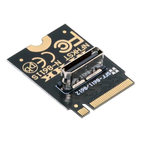 NFHK 2230 PCI-E4.0 M.2 M-Key to Oculink SFF-8612 SFF-8611 Vertical Host Adapter for NVME U.2 SSD eGPU