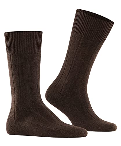 Image of FALKE Men's Lhasa Rib Socks, Wool Cashmere, Business Casual, 1 Pair