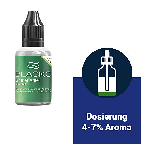 BLACKC Aroma-Konzentrat zum selber mischen oder backen, Lebensmittel-Aroma für Selbstmischer, Flavor Drops Grüner Apfel… – Bild 5