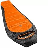 Coleman コールマン ノースリム マミー型 寝袋 オレンジ ブラック -17.8℃ 188cm 大人用 キャンプ アウトドア スリーピングバッグ サーモテック 秋 冬用 シュラフ 氷点下 洗濯機 丸洗い可