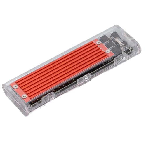 Adaptador externo transparente para disco duro Vikye USB3.1 Gen2 miniatura 2