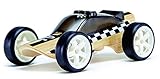 Hape - Mighty Mini - Bamboo Toy Police Car