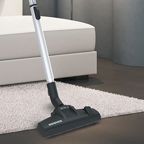 Hoover BR10RFB Breeze Cylinder Vacuum with 2-in-1 Dusting Brush Tool & Crevice Tool Stored Onboard, Cyclonic Technology, 4.1kg, 2 litres, Red - Image 16