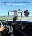 DICMKY Tablet Mount Holder for Truck, 360° Long Arm Cup Suction Dashboard Windshield Heavy Duty Tablet Car Mount for Semi Truck/SUV/Van, Vehicle Accessories Fit for 4.7-12.9