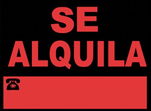 Señal Se Alquila 40X30Cm 963