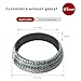 Sun Walker 2 PCS ID 65mm Car Exhaust Gasket, High Grade Graphite Exhaust Flange Gasket Replacement, Leakproof Manifold Donut Gaskets Seal Muffler Ring for SUVs Trucks RVs
