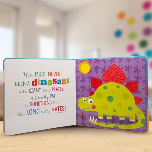 NEVER TOUCH A DINOSAUR