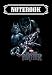 Notebook: Marvel Black Panther Movie Warrior Poses, Journal 6 x 9, 100 Page Blank Lined Paperback Journal/Notebook
