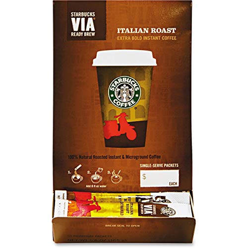 Starbucks VIA Ready Brew Italian Roast Coffee 50 count