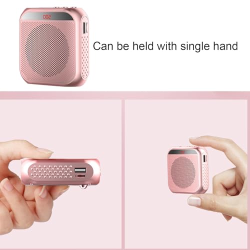 Amplificador de voz para professores,Alto-falante de guia turístico com bateria recarregável de 2200