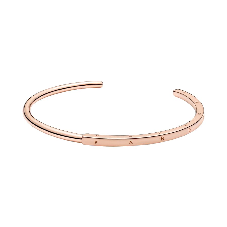 PANDORA I-D Open Bangle - Bracelet for Women - Gift for Her - Jewelry for Women with Gift Box product thumbnail 3