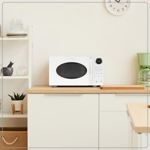 Nostalgia NRMOGZ7WH6A Modern Retro Countertop Microwave Oven thumb #5