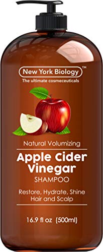 Apple Cider Vinegar Shampoo - Helps Restore Shine, Hair Gloss and Hydration to Dry Hair and Itchy Scalp â€“ Clarifying and Nourishing â€“ Safe for All Hair Types - 16.9 fl Oz