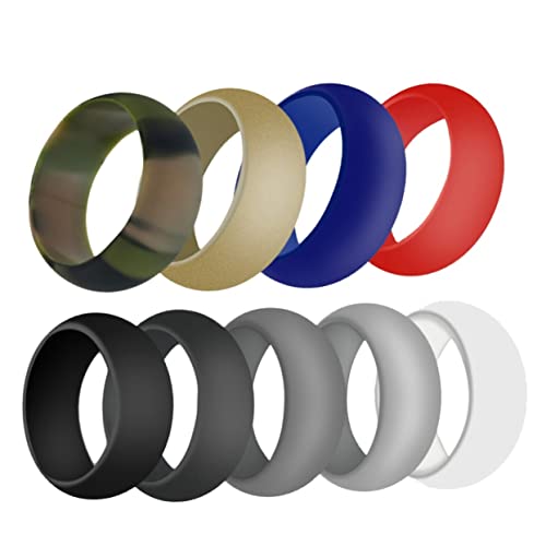 9 Anillos Deportivos de Silicona Unisex Cómodos miniatura 7