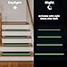 Xaarmonex Grey Carpet Stair Treads with Glow Strip 8