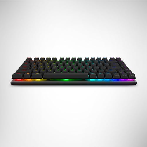 Alienware Pro Clavier Gaming sans fil sans pavé numérique, touches mécaniques hotswap, PBT durables, rétroéclairage AlienFX RVB 16,8 M couleurs, triple connectivité, QWERTY, Dark Side of the Moon
