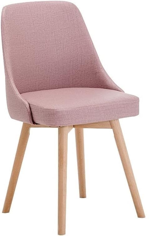 Chaise de salle à manger en cuir de hêtre cuisine balcon maison rose