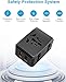 Amoner Power Adapter International 3-Port USB and 1 Type C Port for...