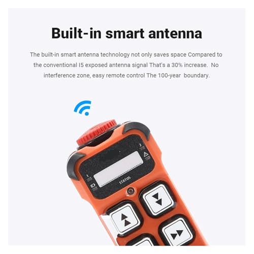 Télécommande radio industrielle 6 boutons étanche | Réponse rapide AC DC - 2