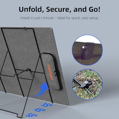 Foldable 400W Portable Solar Panel Kit Lightweight - High Efficiency Solar Power Station Battery Charger IP67 Waterproof,24% Conversion Rate - Outdoor Camping,Travel,RV,Home Solar Charge System - Thumbnail 7