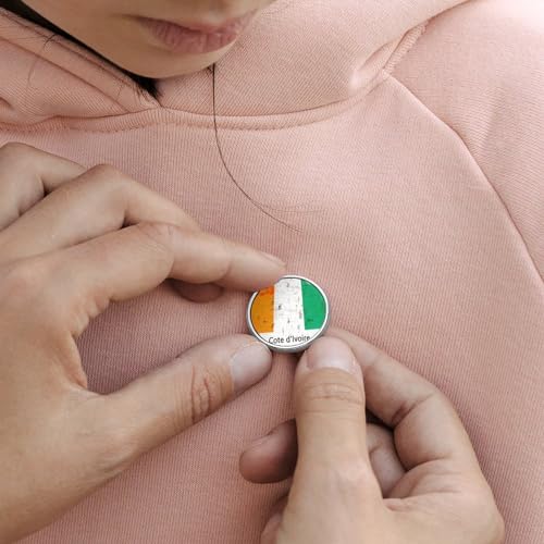 Pines de bandera de Irán para mochilas que decoran tu ropa 5
