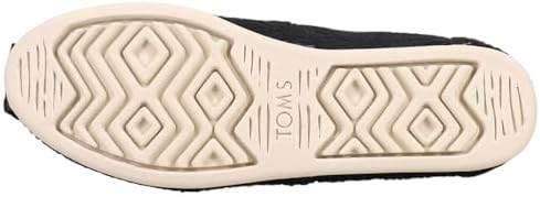 TOMS Womens Alpargata Slip On Flats Casual - Black - Size 6.5 B | Image 4