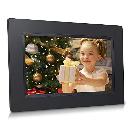 7-inch WiFi Cloud Digital Photo Frame w/Touch Panel, Increased 20GB Free Cloud Storage