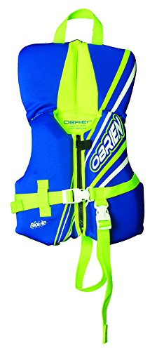 O'Brien Infant Neoprene Life Vest, Blue/Green, 30-Pound