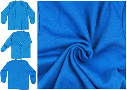 Image of ToBeInStyle Babies' 4 Pack Relaxed Fit Short or Long Sleeve Button Up Kimono Tee Swaddle Shirt