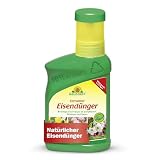 Neudorff Ferramin Eisendünger – Natürlicher Eisendünger für Zitruspflanzen, Zierpflanzen und Rasen für kräftig-grüne Blätter und Rasengräser, 250 ml