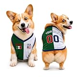 Custom Mexico vs USA Football Jersey Dogs – Personalized Perros Gatos Football Fan Mexican Pet Shirt – Funny Mascotas Game Day Costumes México-9
