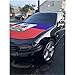 Haiti Car Hood Cover, Flag 4x5ft Car Bonnet Banner, Universal Fit, Elastic Polyester, Stretchable, Patriotic Automotive Hood Covers, Haitian Patriot Gifts
