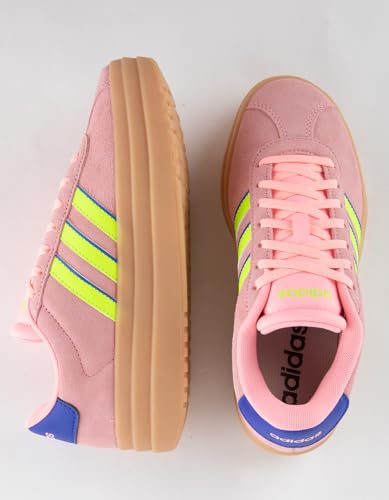 adidas VL Court Bold Womens Platform Shoes, Pink, 64
