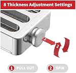 Accessoire de pâtes tout en métal 3 en 1 pour mélangeur sur socle KitchenAid, comprend un rouleau à pâtes, un coupe-spaghetti, un coupe-fettuccine et une brosse de nettoyage