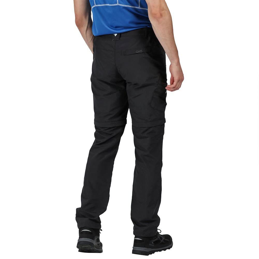 Regatta Pantalon Technique Léger et Sec Rapidement avec Jambes Dézipables Leesville - Court - Trousers - Pantalon Technique léger et Sec Rapidement avec Jambes dézipables Leesville - Court - Homme