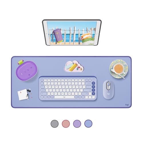 Logitech Desk Mat - Studio Series, Multifunctional Large Desk Pad...
