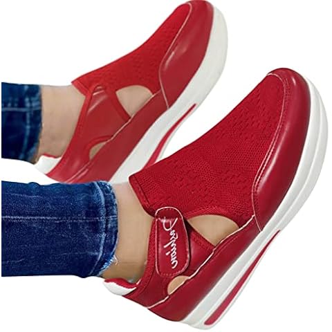 PMDKLSPQ Women's trainers, 2023 summer spring women's casual breathable sports shoes, casual shoes, comfortable loafers, women's shoes, canvas shoes, fashion trainers, mesh shoes, street running shoes Cover